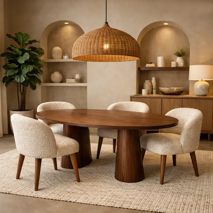 Modern 4 seater dining sets display at Raipur