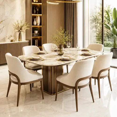 6 Seater Dining Sets in Bhopal.