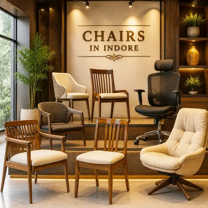Durable and ergonomic chairs collection at Mehidpurwala Indore