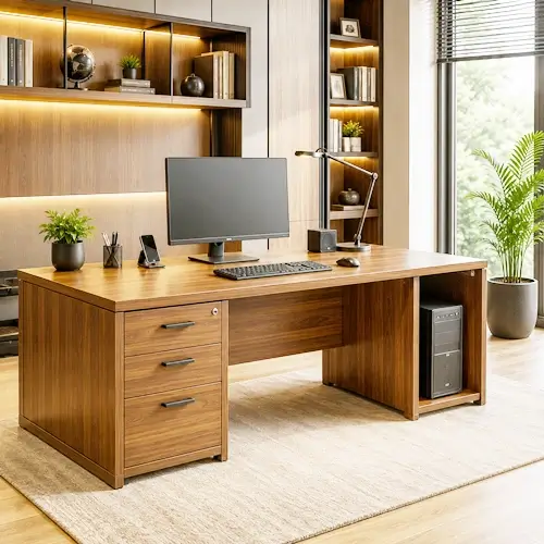 Durable computer tables available at Mehidpurwala Indore showroom