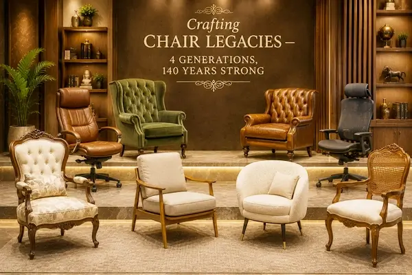 Legacy of handcrafted chairs at Mehidpurwala Bhopal