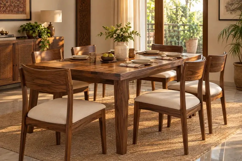 High-quality dining set offering long-term value and durability