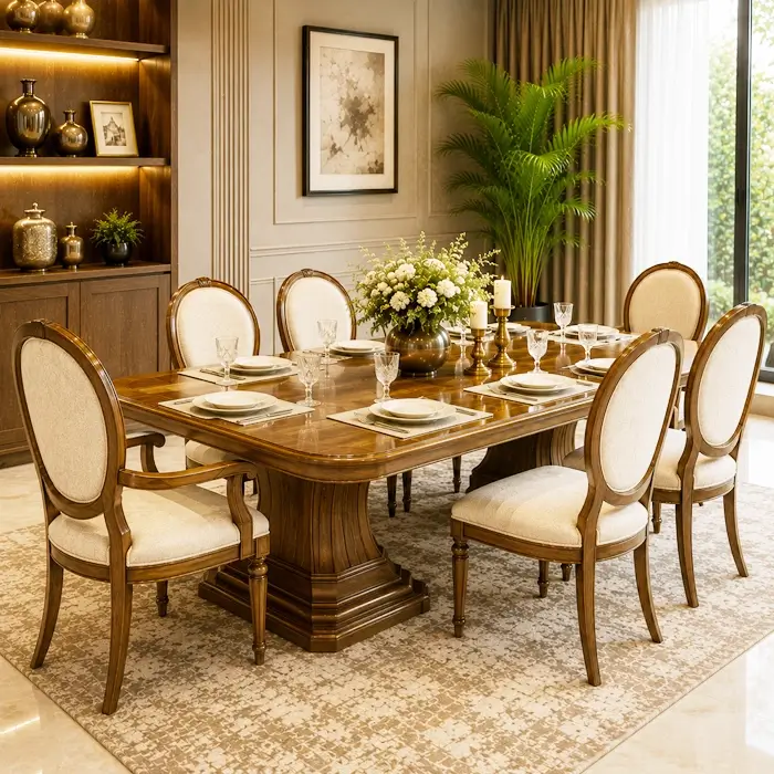Dining Set Manufacturers in Indore by Mehidpurwala