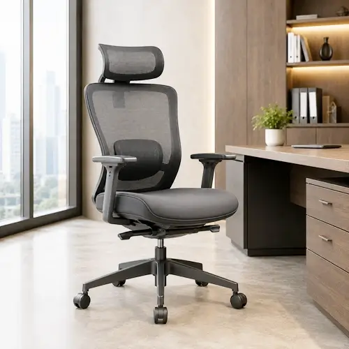Ergonomic office chair collection available in Indore store