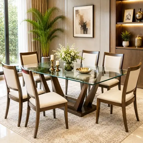 Glass Dining Sets in Indore