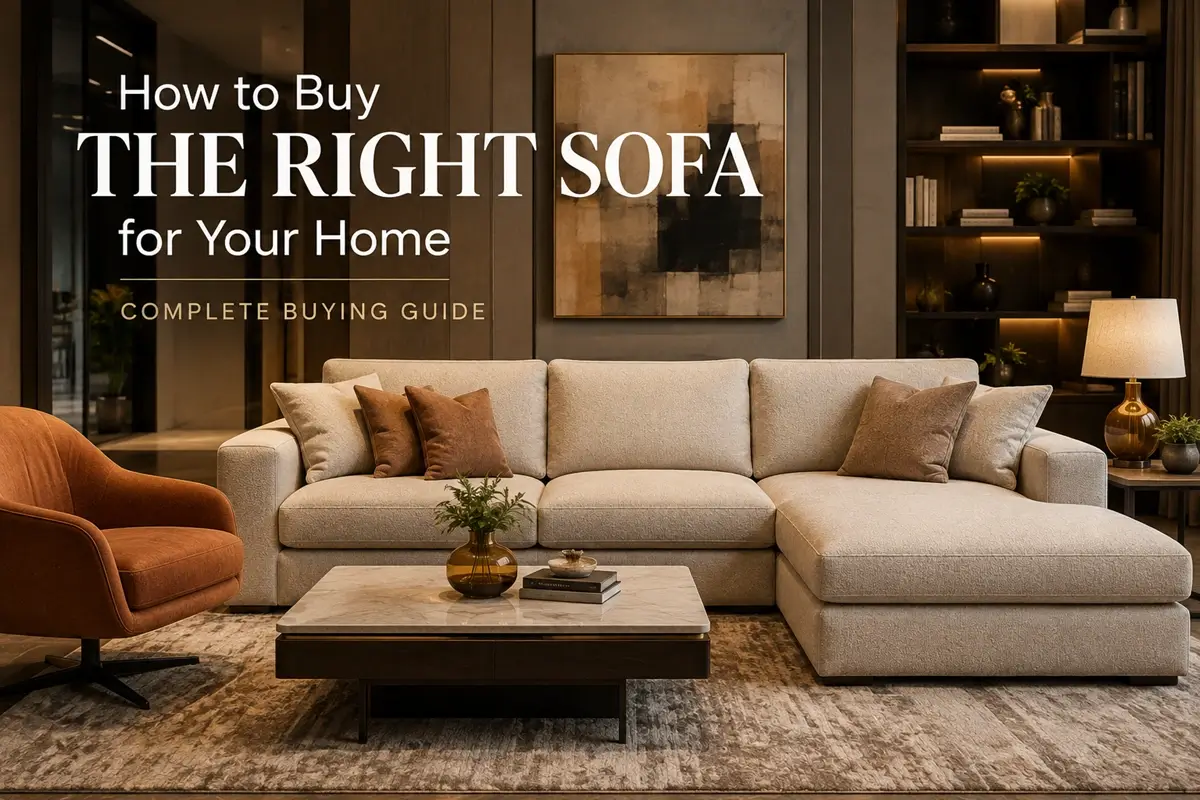 how to buy the right sofa for your home