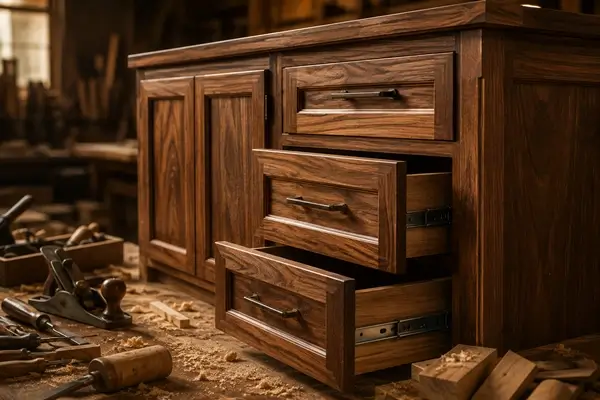 Legacy of handcrafted kitchen cabinets at Mehidpurwala