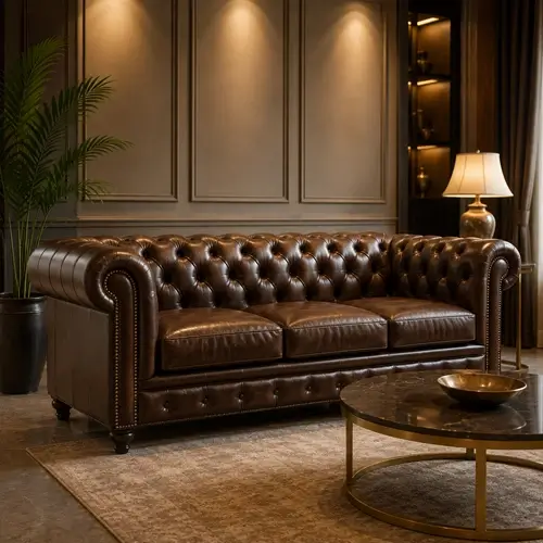 Leather Sofa in Bhopal