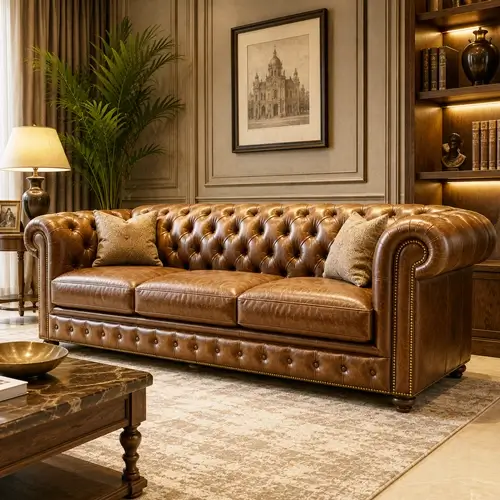 Leather Sofa in Indore