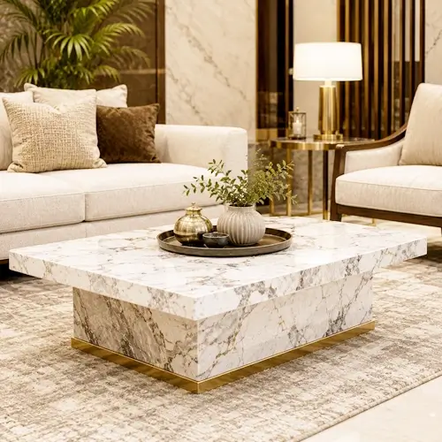 Marble center tables in Indore.