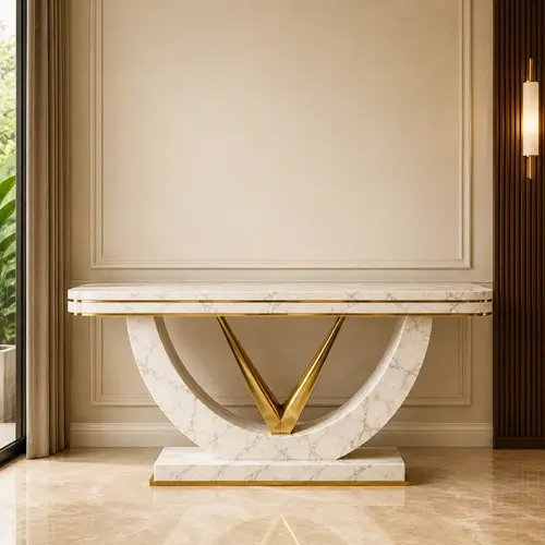 Marble top console tables in Bhopal.