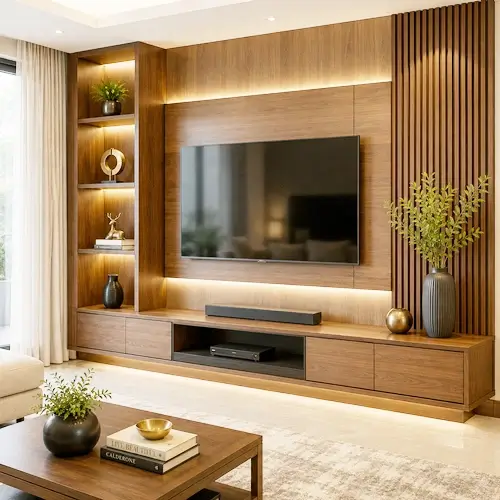 Modern TV entertainment units available at Mehidpurwala Indore
