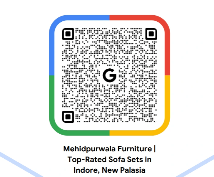 QR code for Mehidpurwala New Palasia showroom location in Indore