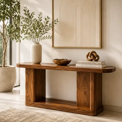Teak wood console tables in Raipur.