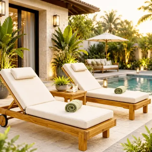 Durable synthetic rattan furniture made in Raipur