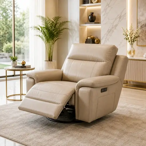 Plush single seat recliner sofa for homes in Raipur