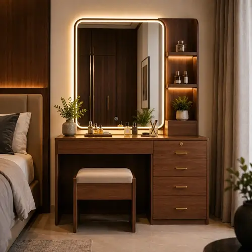 Elegant dressing tables crafted in Raipur showroom