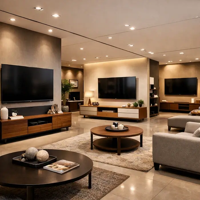 Modern TV cabinets collection at Mehidpurwala Bhopal